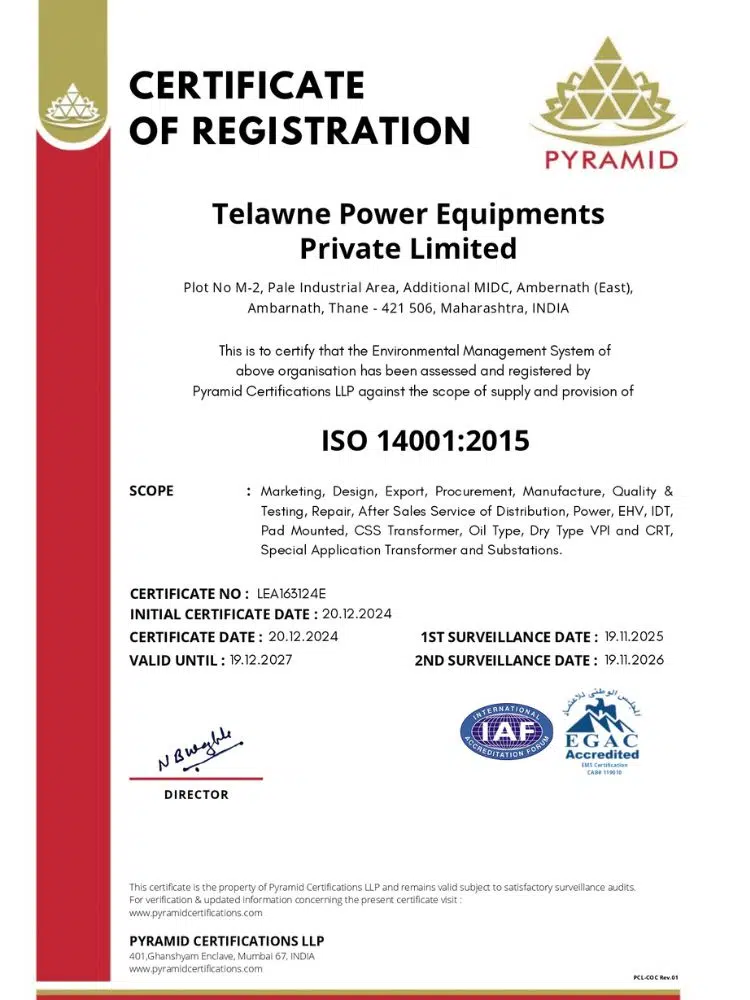 Certifications